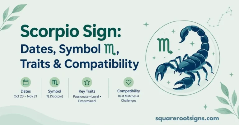 Scorpio Sign