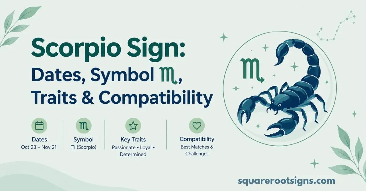 Scorpio Sign